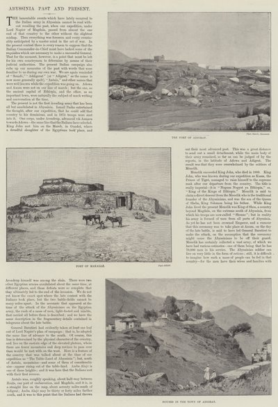 Abyssinia Past and Present by Charles Auguste Loye